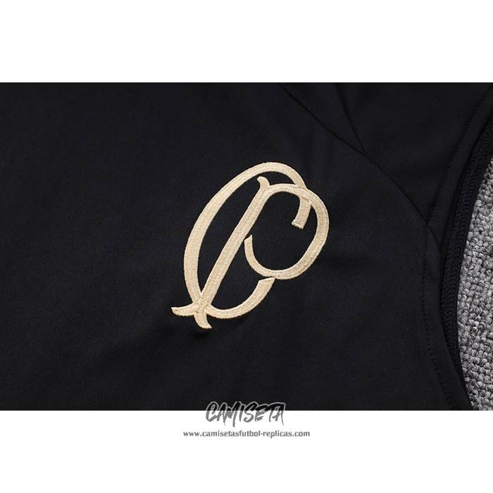 Chandal del Corinthians 2023-2024 Sin Mangas Negro